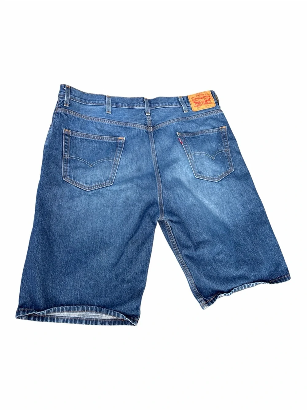 Levi's 569 jorts Blue Denim Jean Shorts - Mid Wash 40